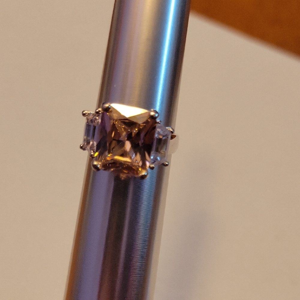 Light Pink Gemstone Ring